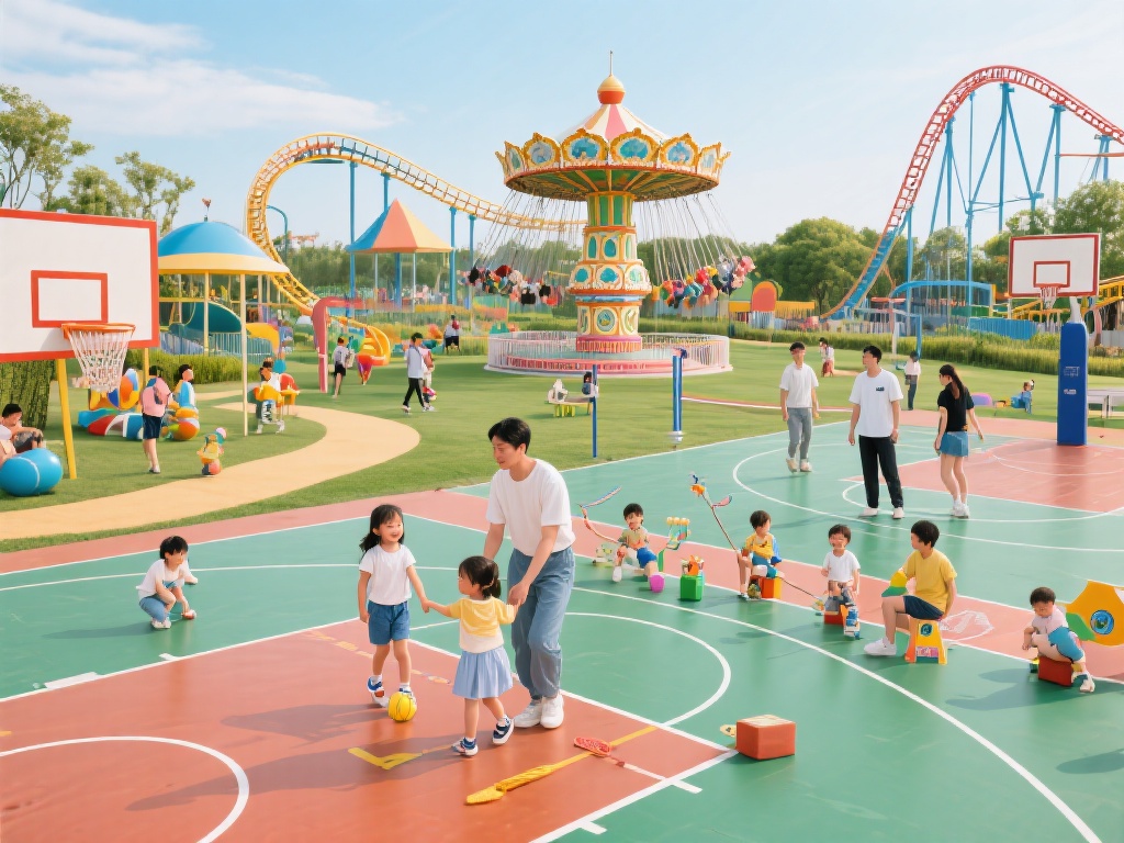 多样化的娱乐项目满足全家需求
万博体育园的最大亮